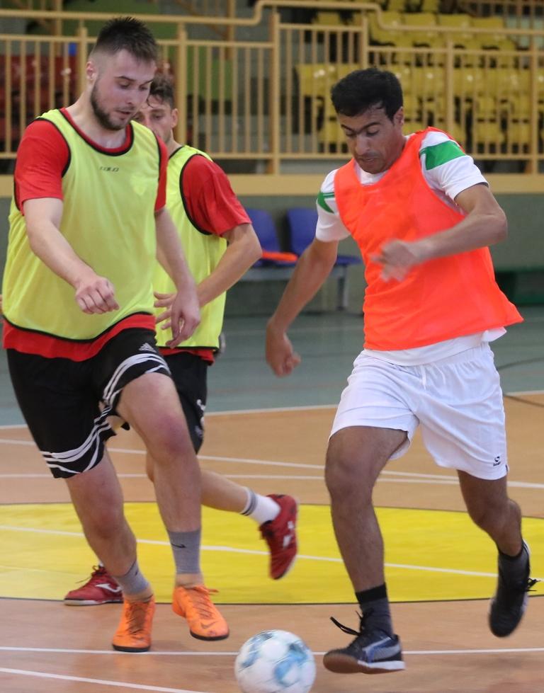 Dziesięciu zawodników na pierwszym treningu Red Devils Chojnice. Wraca Vitaly Kolesnik, jest też nowy bramkarz z Ukrainy