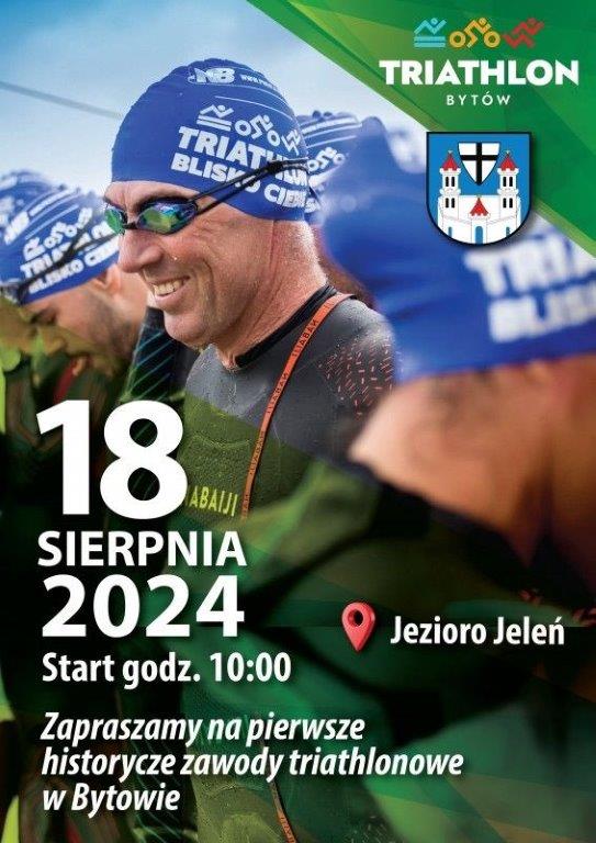 Jutro (18.08) w Bytowie pierwszy w historii tego miasta triathlon. Będą utrudnienia w ruchu