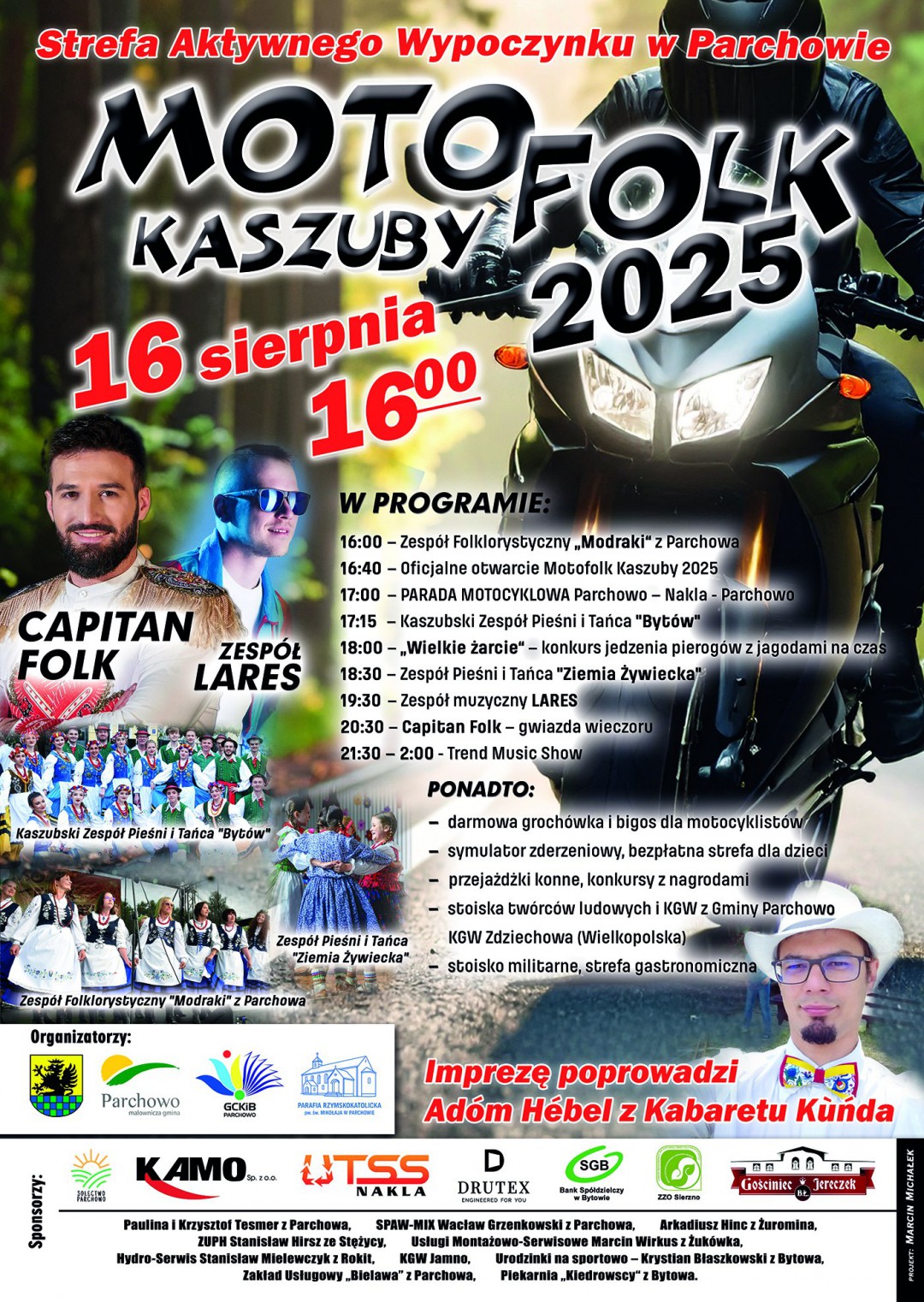 17. edycja Moto Folk Kaszuby w Parchowie już w sobotę 16 sierpnia (ROZMOWA)