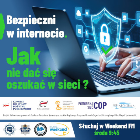 Kafelek audycji: Bezpieczni w internecie. Jak nie dać się oszukać w sieci?
