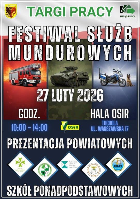 Jutro (27.02) powiatowe targi pracy w Tucholi. Będzie można rozeznać się w ofertach z powiatu tucholskiego